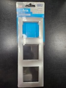 Ramka potrójna ARIA R-3U/18 srebro OSPEL