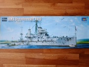 Model Brytyjski Dreadnought z 1915 roku.