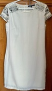Elegancka modna sukienka Reserved 34 S jasna wesele Komunia 