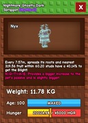 grow a garden nightmare ghostly dark spriggan