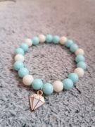 Bransoletki z diamencikiem diamentem zawieszką