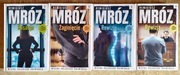 ZESTAW książek Remigiusz Mróz: Kasacja + Zaginięcie + Rewizja cz. 1 + cz. 2