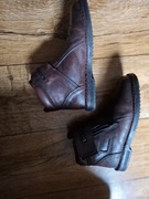 Botki kozaczki że skóry naturalnej roz 43