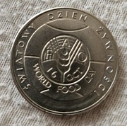 Moneta 50zl z roku 1981 dzień żywności 