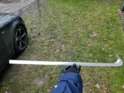 Oryginalna listwa dolna drzwi (chrom 8K5853345C) Audi A4 B8 Avant