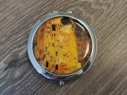 Lusterko do torebki Klimt Pocałunek 