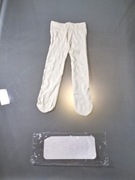 Nowe Rajstopy Dziecięce Białe Rozmiar od 0 do 2 lat 