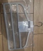 Zestaw 2 wieszaków na spodnie , zamszowy 