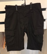 KRÓTKIE SPODENKI SPODNIE BOJÓWKI WOJSKOWE TEXAR WZ10 SZORTY CZARNE L