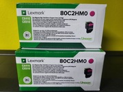 Toner LEXMARK - 80C2HM0 - ORYGINALNY - magenta