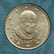 WATYKAN 2010 10 CENTÓW UNC !!!!!!!!!!