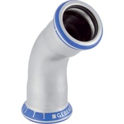 GEBERIT Mapress Edelstahl | Kolano d35/45° Ż-Ż (2 szt.)