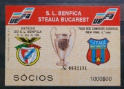 Bilet Benfica Lizbona Steaua Bucarest 1988r.