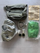 Maska przeciwgazowa BULDOG MP-4 | 1984 | Pełen komplet | NOWA