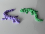 jaszczurka zawieszka fidget toys