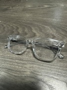Chrome Hearts | przezroczyste oprawki okulary