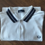 Koszulka polo Fred Perry XL biała
