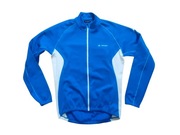 Vaude bluza sportowa na polarku rowerowa XXL niebiesko biała