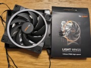 Be quiet! Light wings wentylator czarny 140mm PWM