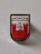 Herb miasta Sochaczew przypinka pin odznaka wpinka