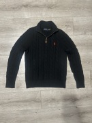 Sweter Polo Ralph Lauren Quarter-zip elegancki