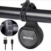 Nowy Elektryczny dzwonek rowerowy, głośny, usb, 