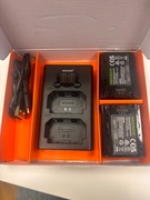 NP FZ100  2 akumulator 2280mAh i podwójna ładowarka