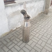 Strażak kominowy stal nierdzewna 