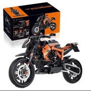 Klocki wzór LEGO KTM Duke GTE Autko Samochodzik Hit Wyścigi Motocykl