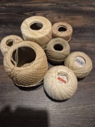 Zestaw kordonkow beżowych, 7 szt. razem 390g