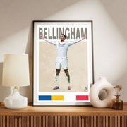 Bellingham - plakat A3 - Real Madryt