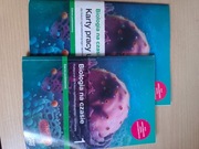 Podręcznik i karta pracy Biologia dla klas 1 liceum i technikum