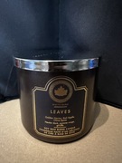 leaves bath & body works świeca zapachowa