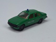 HERPA - OPEL REKORD BERLINA 2,0E "POLIZEI", skala 1:87, Made in W. Germany