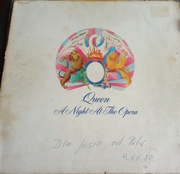 LP QUEEN "A night At The Opera" 1975 Germany