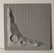 LEGO Płytka Konstrukcyjna 32x32 Krater