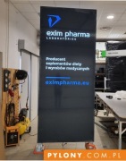 Pylon reklamowy 3 x 1,2m  LED  z dostawa Producent