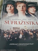 SUFRAŻYSTKA film  Carey Mulligan, Meryl Streep, Helena Bonham dvd + książka