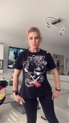 Gothicana czarna bluzka rozmiar XL