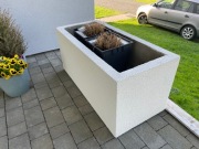 Donica tarasowa mrozoodporna 100x50x50 cm termodonica