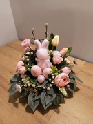 Stroik świąteczny , wielkanocny do domu lub na grób LU1