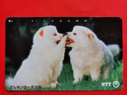 JAPONIA / STARA /    - Karta telefoniczna /  ODMIANA  /  PSY