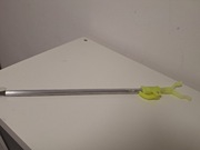 Podpórka pod wędkę – metalowa, regulowana, z plastikowym uchwytem