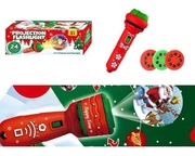 2 w 1 Latarka - projektor, Boże Narodzenie.