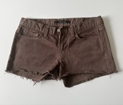 J brand szorty w kolorze brązowym r.25