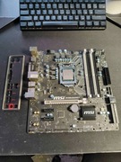 Płyta główna MSI B150M BAZOOKA + Intel Core i5 6500 + maskownica portów