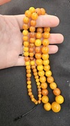 Bursztyn korale stary naturalny 58 gram