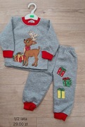 Świąteczny komplet dresowy - rozmiar 1/2 lata