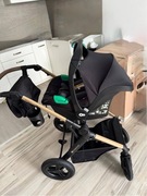 Wózek Kinderkraft 4w1 Moov 2 air NOWY, Gwaracja baza nosidełko isofix