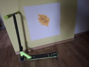 Hulajnoga stunt wyczynowa RAVEN Evolution Rookie lime 100 mm